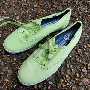 Woman’s Lime Green Keds NEW Size 7